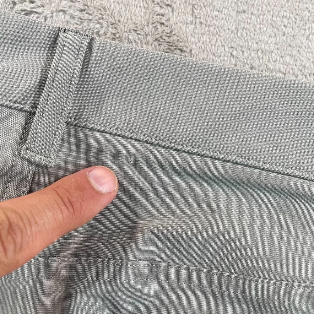 Vuori Meta Pants Men 34x27 Driftwood Athletic Slim Fit 5-Pocket Stretch NWT $128